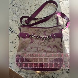 Coach crossbody purse